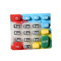 Пользовательские клавиши силиконовой настольный калькулятор беспроводной числовой клавиатура